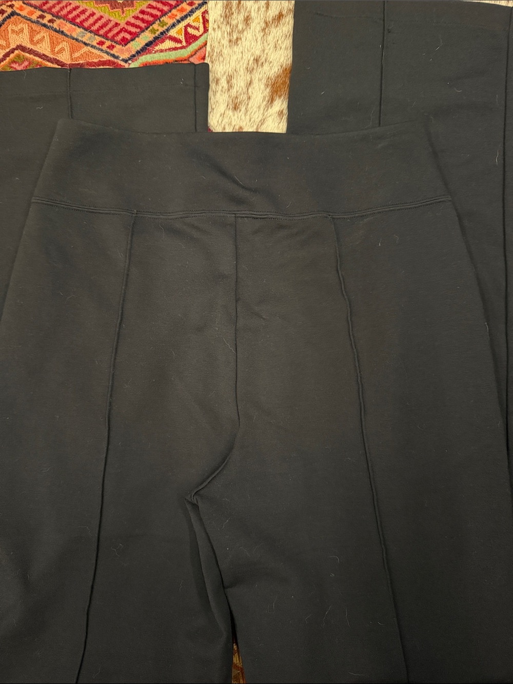 Athleta Black Wide-Leg Trousers - Picture 4 of 4